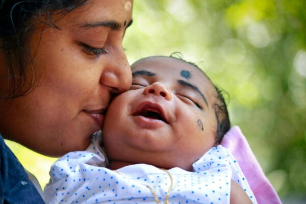 mother with baby
